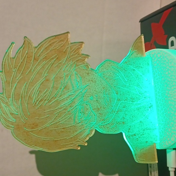 3D Anime Lamp Figure Light Remote Control Multiple Colors - Picture 5 of 12